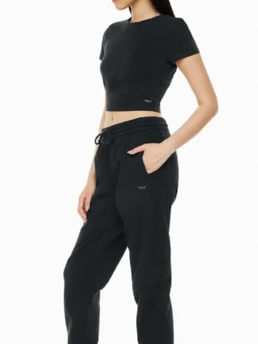 Aritizia TNA Black Fleece Boyfriend Sweatpants Small